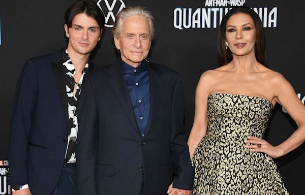 Michael Douglas and Catherine Zeta-Jones Celebrate ‘Beautiful’ Son Dylan’s 24th Birthday: ‘I Love You!’