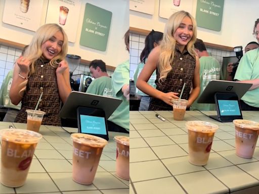 Sabrina Carpenter criticized after working as barista to promote song ‘Espresso’