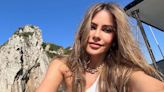 Sofia Vergara Shows Some Skin in a White Lace One-Piece Swimsuit for Her Birthday