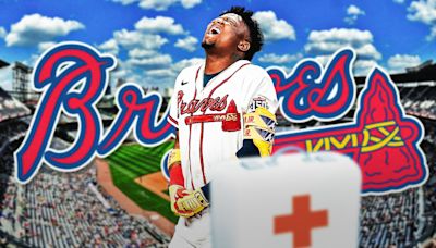 Braves' Ronald Acuna Jr. remains in game after injury scare vs. Astros