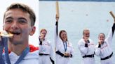 Wednesday's winners! Team GB bag two Olympic golds in 15 minutes as Britain edges up to fourth in medal table
