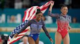 American Simone Biles wins gold medal at Olympic all-around finals