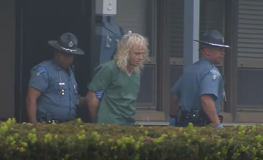 Man charged in stabbing of 6 in Massachusetts is suspect in Deep River homicide, police say