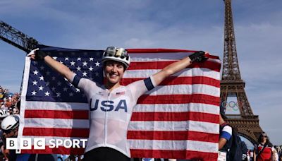 Olympics road race: Kristen Faulkner becomes first American women's champion in 40 years