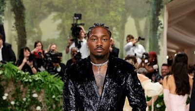 Stefon Diggs Walks His First Red Carpet as a Houston Texan in Custom H&M at the 2024 Met Gala