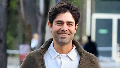 Adrian Grenier cuts a dashing figure as he enjoys cruise in Sydney