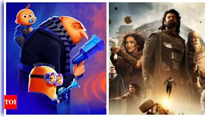 'Despicable Me 4' tops US box office with $122.6 million debut; 'Kalki 2898 AD' takes 8th spot with $1.8 million collection | - Times of India