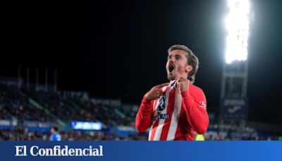 Griezmann certifica la clasificación del Atlético de Madrid para la Champions tras golear en Getafe (0-3)