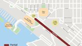 Traffic advisory: Expect partial closure along Harbor Drive in downtown