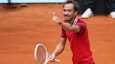 Medvedev se encara con el juez de silla en el Mutua Madrid Open