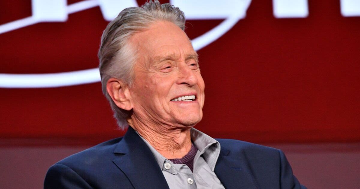 Michael Douglas says he's 'an expert' on intimate scenes but 'past the age'