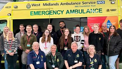 Fresh group of community first responders join the ranks at West Midlands Ambulance Service