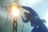 Underwater cutting and welding