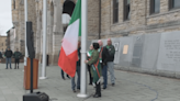 Irish flag raising held in Scranton