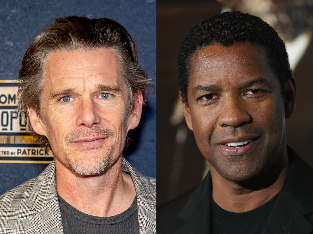 Ethan Hawke reveals what Denzel Washington whispered in his ear after losing an Oscar