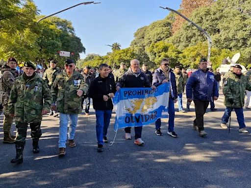 Los emotivos reencuentros y los testimonios de los veteranos de Malvinas, felices por ser homenajeados