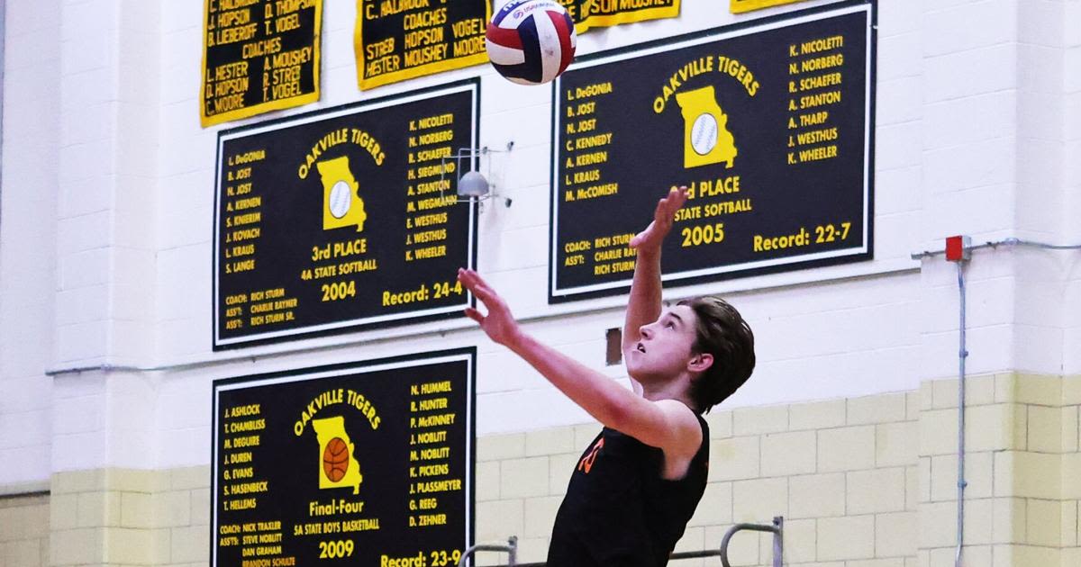 Aidan Whitemountain embraces leadership role for Webster Groves boys volleyball team