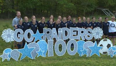 Githens Middle School girls soccer wins 100th game in a row :: WRALSportsFan.com