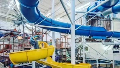 Ireland’s only indoor theme park with water slides and it's minutes from beach