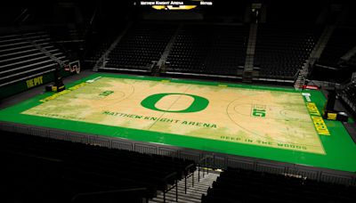 Court redesign at Matthew Knight Arena brings pride and history of Oregon Ducks into Big Ten era