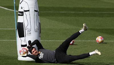 Courtois can return next week: Madrid coach Ancelotti