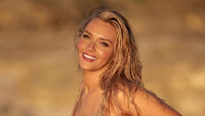 SI Swim Model Camille Kostek Looked Like a Goddess in St. Croix