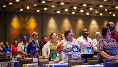 Climate change, gender identity, Gaza — Presbyterians tackle hot-button issues in SLC gathering