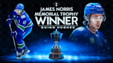 Quinn Hughes Named 2023.24 James Norris Memorial Trophy Winner | Vancouver Canucks