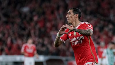 Di María ya tiene su futuro resuelto: ni la vuelta a Rosario ni el reencuentro con Messi en Miami, Fideo se queda otra temporada en Benfica