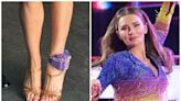 Con artist Anna Sorokin shows off glittery ankle tag as she makes Dancing With The Stars debut