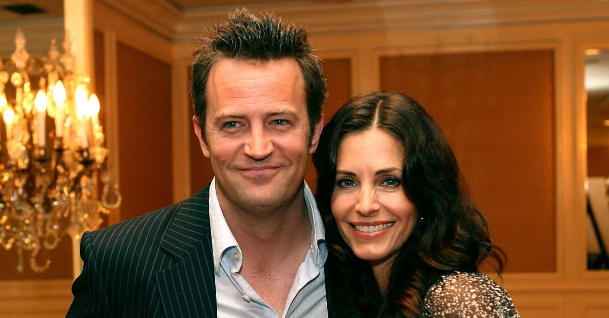 'Friends' Star Courteney Cox Says Late Co-Star Matthew Perry 'Visits' Her Often