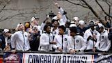 Back to back! UConn fans gather to celebrate another basketball championship