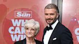 David Beckham's mother likened to Princess Diana after he shares throwback family photos