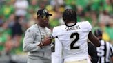 Deion Sanders tunes out detractors and turns the page on Colorado's lopsided loss to Oregon