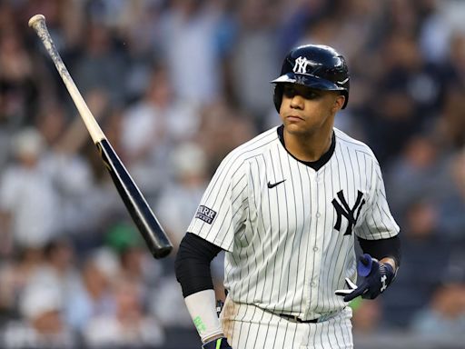 Juan Soto manda a callar los gritos de los aficionados en Yankee Stadium que claman el MVP