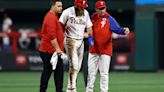 Brandon Marsh sidelined with hamstring strain suffered in Phillies' loss to Cardinals