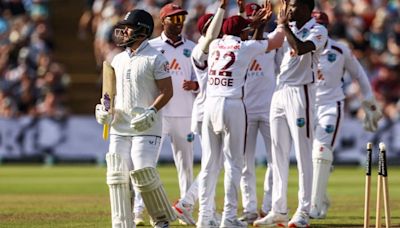 West Indies' Treble Strike Rocks England In Third Test | Cricket News