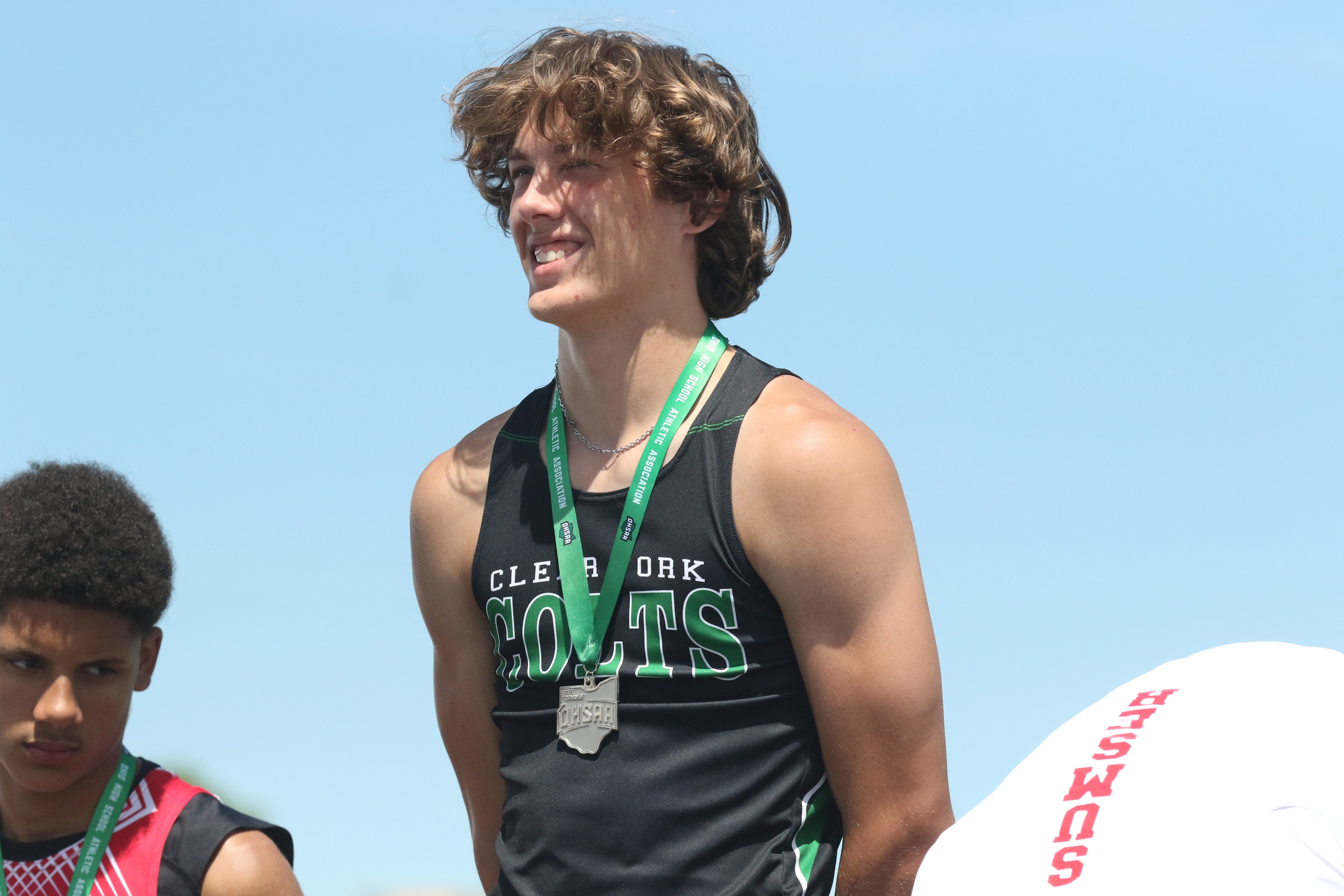 Clear Fork freshman Davis Hoeflich takes second in Division II high jump