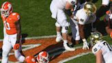 Clemson’s Jeremiah Trotter Jr. with pick-six off Notre Dame’s Sam Hartman