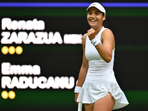 Emma Raducanu takes inspiration from England’s Euros effort in opening Wimbledon win | Tennis.com