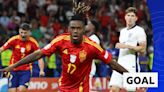 Euro 2024 video: Spain's Nico Williams scores against England