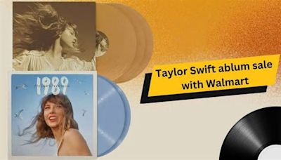 Walmart is having a rare sale on Taylor Swift vinyl and CDs for a limited time