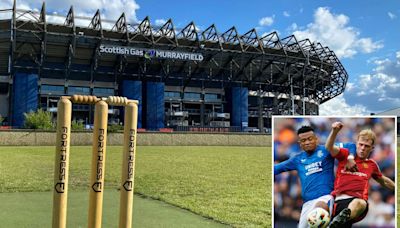 Man Utd v Rangers fans 'abuse' force cricket match to be abandoned, club claims
