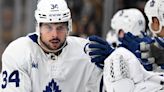 Maple Leafs' Matthews in, Woll out for series finale