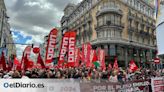 Miles de personas toman las calles el 1 de Mayo: “Hay que aspirar al pleno empleo y recuperar el valor de lo público"