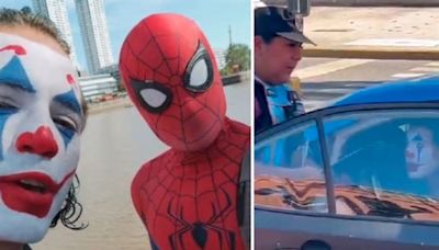 Joker ataca a Spiderman en Argentina y es detenido