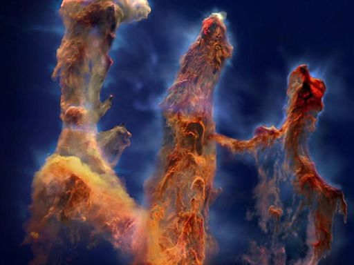 NASA unveils new jaw-dropping view of the Pillars of Creation