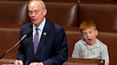 Republican lawmaker’s son steals spotlight by making silly faces during speech on House floor