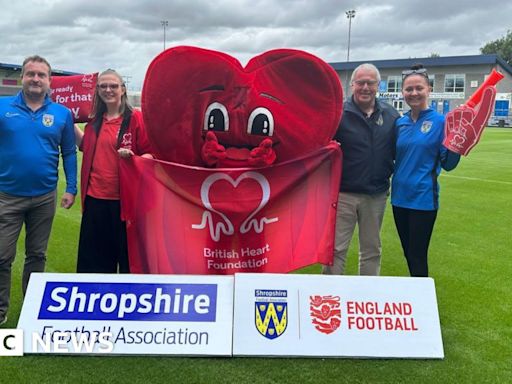 Shropshire FA to support heart foundation in honour of late boss