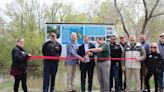 New Portneuf River flood sign erected along Riverside Drive